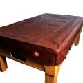 7ft Spartan Burgundy Table Cover