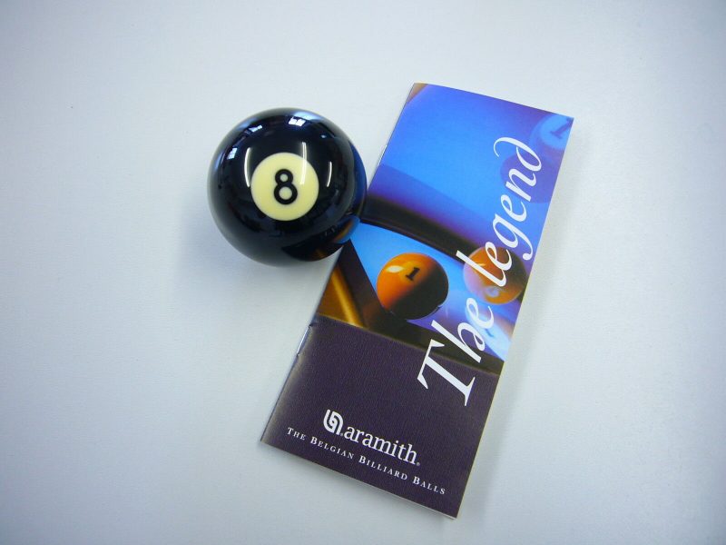 Aramith Premier 2" Inch Single Black 8 Ball