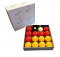 Aramith Red and Yellow 2" Pool Balls