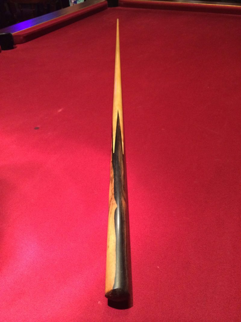 1pc E.J.Riley Diamond Maple Cue with Rare Butt Design