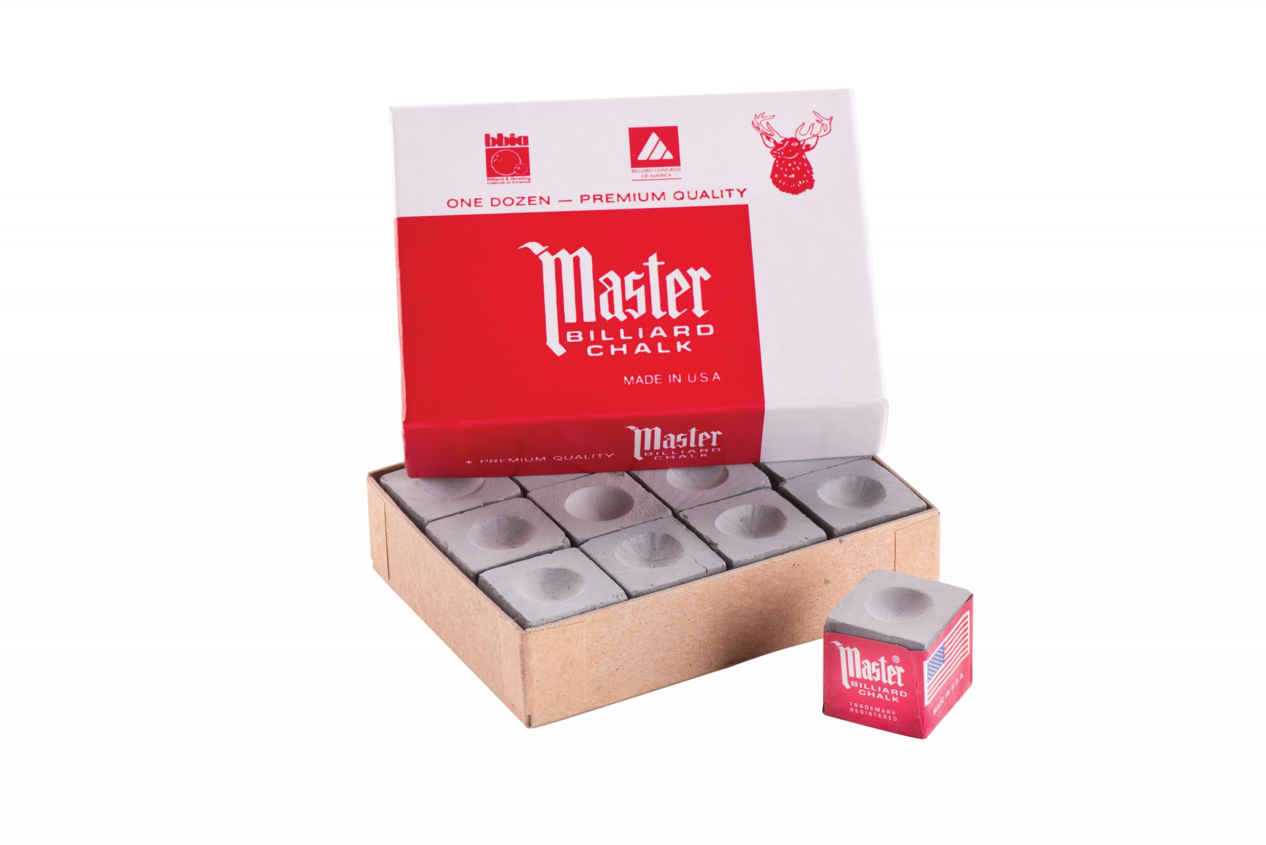 Tweeten Master chalk (dozen cubes, grey)