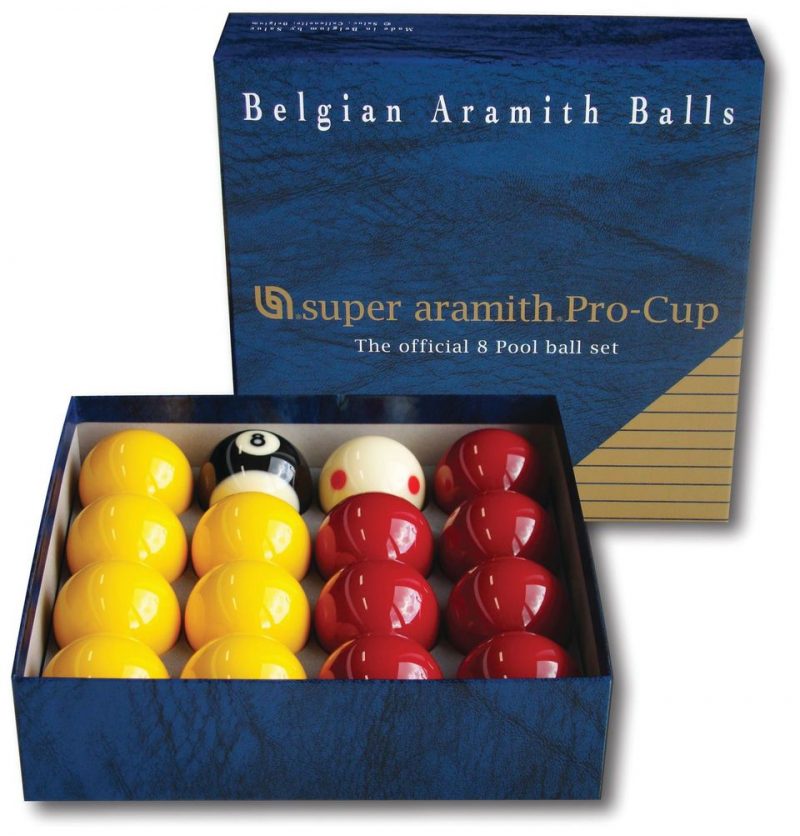 Super Aramith Pro Cup 2" Pool Balls