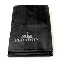 Fitted Peradon Black 7ft Snooker & Pool Table Dust Cover - Elasticated Corners