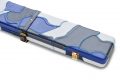 Blue Camo 3/4 Leather Cue Case ( Ref: S2696 )