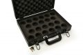 Snooker Balls Aluminium Carry Case in Black Inside View