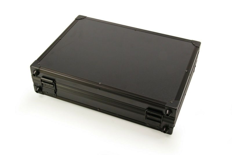 Snooker Balls Aluminium Carry Case in Black Rear View