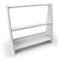 Free Standing Cue Rack Holds 10 Cues in White