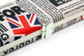 1 Piece Wide UNION JACK LIGHT Professional Aluminium Cue Case For 3 Cues