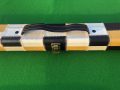 1pc White Gold Black 2 Cues