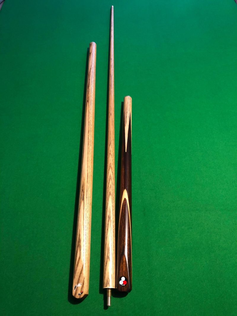 Old Cannon 3pc Cue & Long Extension