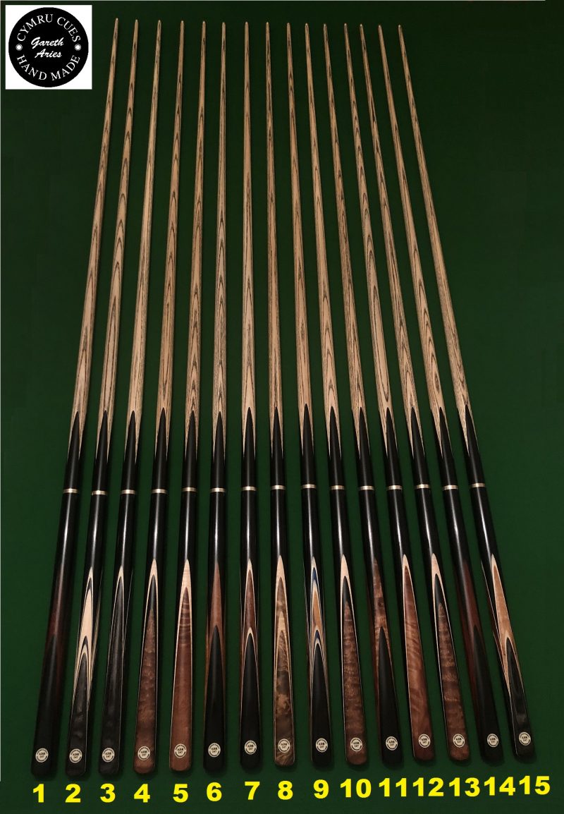 ADR147 3/4 Jointed Ash Pool Cues