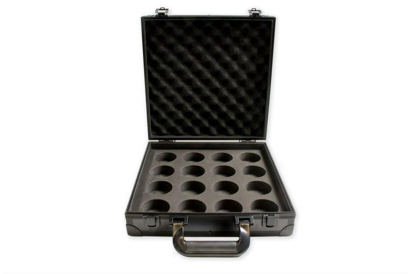 Baize Master 2" Pool Ball Black Carry Case