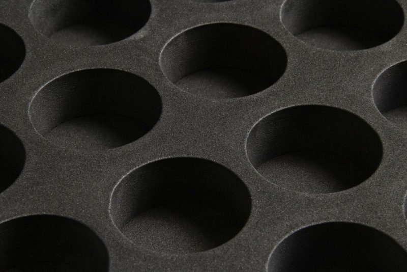 Baize Master 2" Pool Ball Black Carry Case