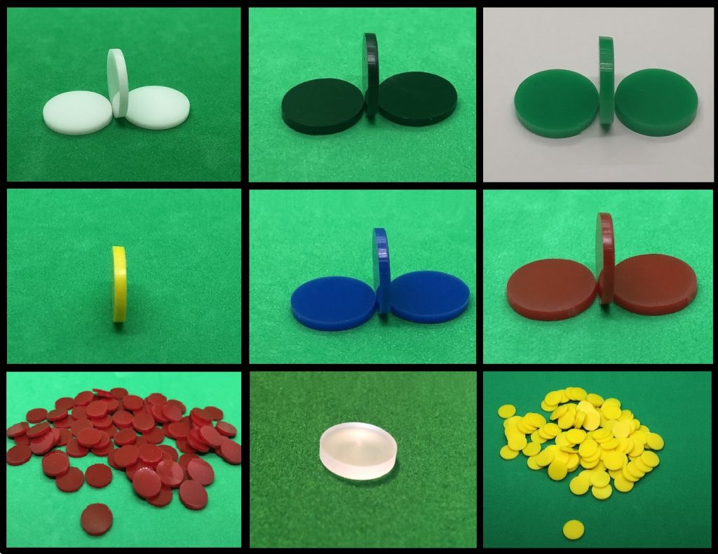 Snooker & Pool Cue Tip Pads Colour or Clear Pads Available Cymru Cues