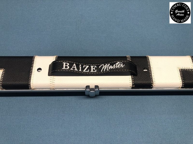 Baize Master Pro Alluminium 1pc Black/White Patchwork Cue Case