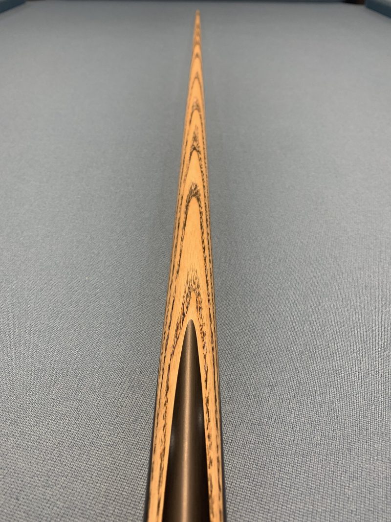 Brand New Stunning Mac Cues 1pc Plain Ebony Cue with Selected Ash Shaft