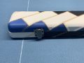 New 3/4 Cue Case Blue/White/Black