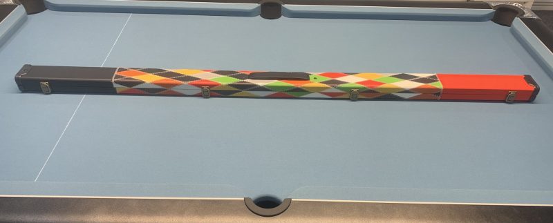 1pc Black/Red & Coloured Diamonds Case Reduced to Clear