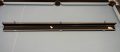 1pc Aluminium Pro Metallc Black Double Cue Case