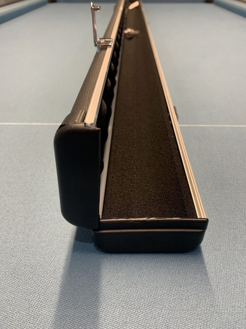 1pc Aluminium Pro Metallc Black Double Cue Case