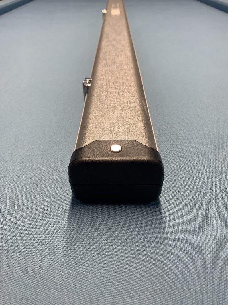 1pc Aluminium Pro Metallc Grey Double Cue Case Reduced to Clear (No1)