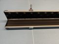 1pc Aluminium Pro Metallc Grey Double Cue Case Reduced to Clear (No1)