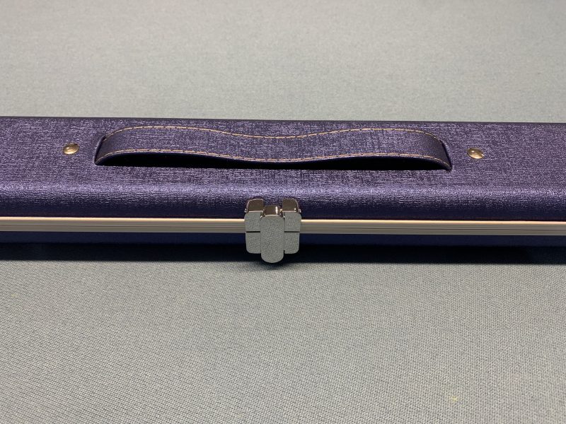 1pc Aluminium Pro Metallc Blue Double Cue Case