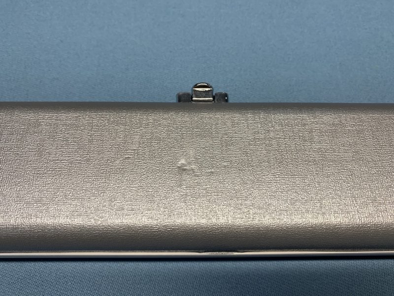 1pc Aluminium Pro Metallc Grey Double Cue Case Reduced to Clear (No2)