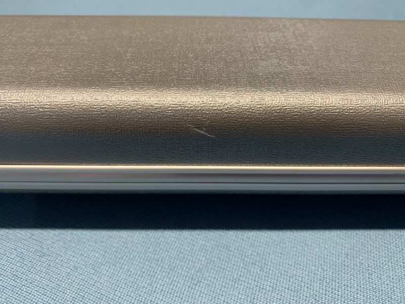 1pc Aluminium Pro Metallc Grey Double Cue Case Reduced to Clear (No2)