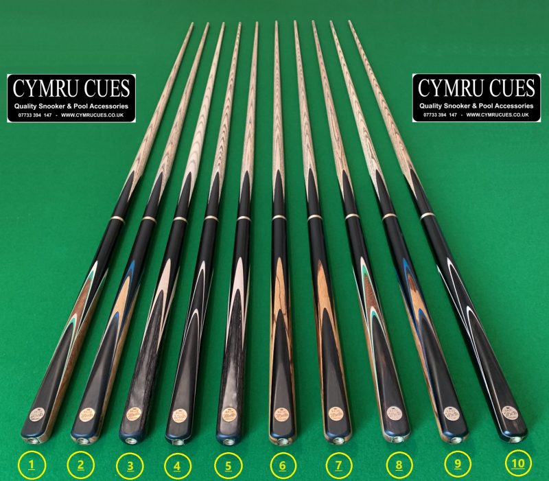 New Baize Master 3/4 Gold Series Pool Cues