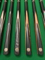 New Baize Master 3/4 Gold Series Pool Cues