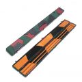 3/4 Wide Multi Colour Patchwork Cue Case – Holds Two 3/4 Cues - Extensions & Chalk/Accessories