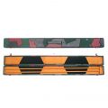 3/4 Wide Multi Colour Patchwork Cue Case – Holds Two 3/4 Cues - Extensions & Chalk/Accessories