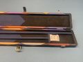 3/4 Wide Tournament Multi Diamond Cue Case - Holds Two 3pc Cues + Extensions & Accessories