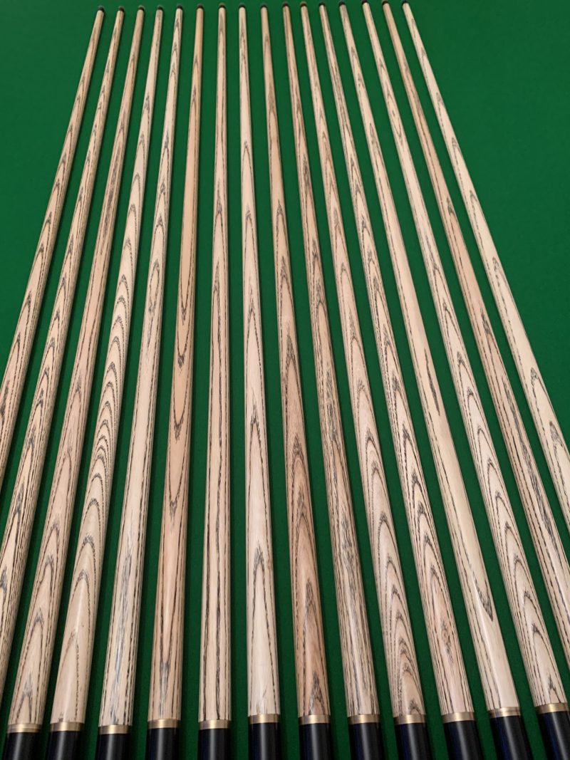 New Design Break Cues Fitted with Cymru Cues Crystal Clear Break Tip & Colour Tip Pad