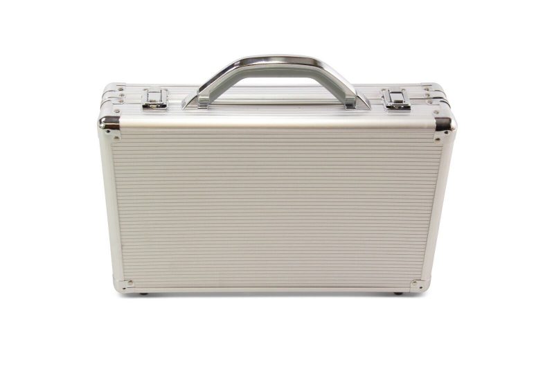 Baize Master Silver Aluminium Snooker Ball 2 1/16th Carry Case