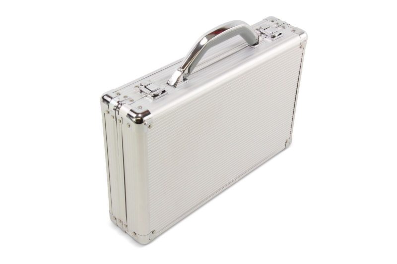 Baize Master Silver Aluminium Snooker Ball 2 1/16th Carry Case