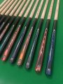 New 3/4 Breaking Cues Fitted with Cymru Cues Crystal Clear Break Tip & Colour Tip Pad – Black Fibre Ferrules – Silky Smooth Finish ( Cues 1-13 )