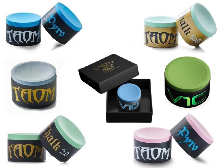 Taom V2.0 Professional Snooker/ Pool Chalk - Light Blue | UK