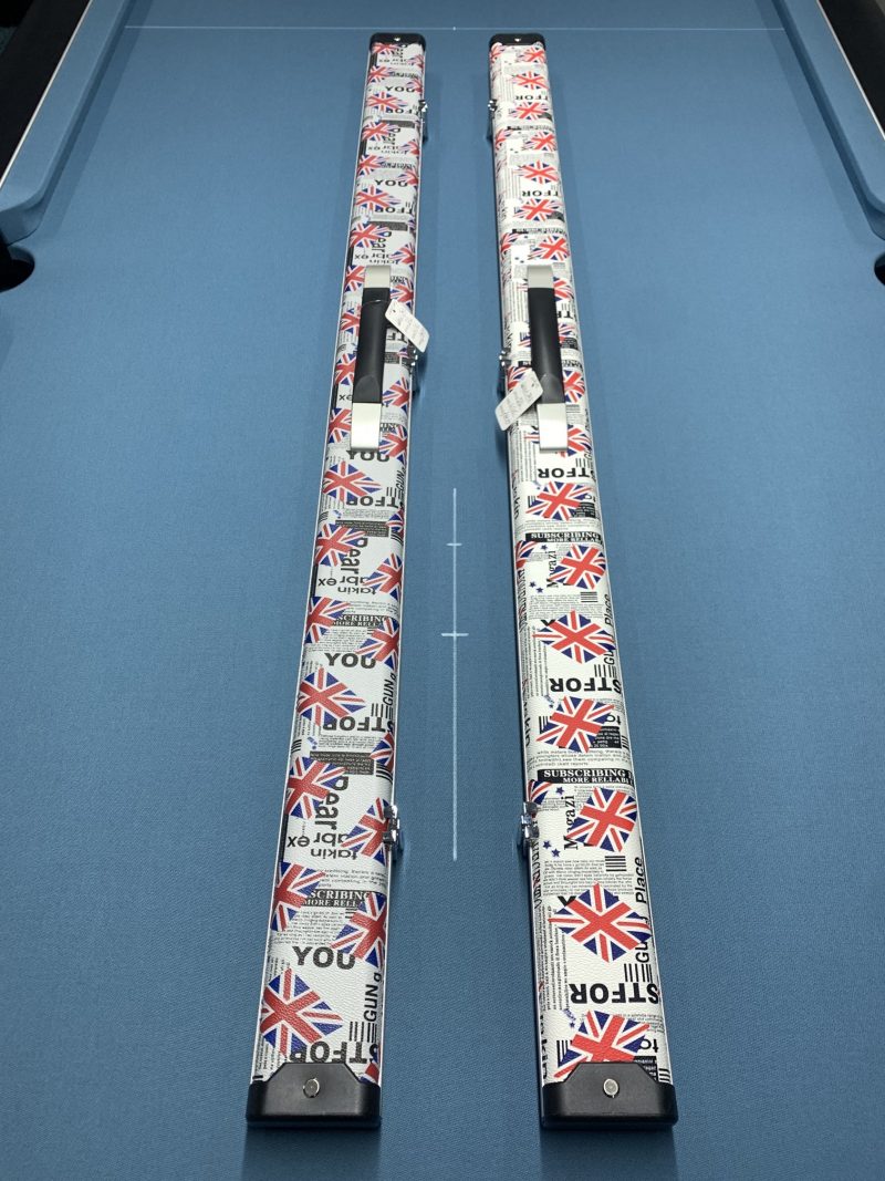 Tomahawk 3/4 Jointed Union Jack Pro Aluminium Cue Cases