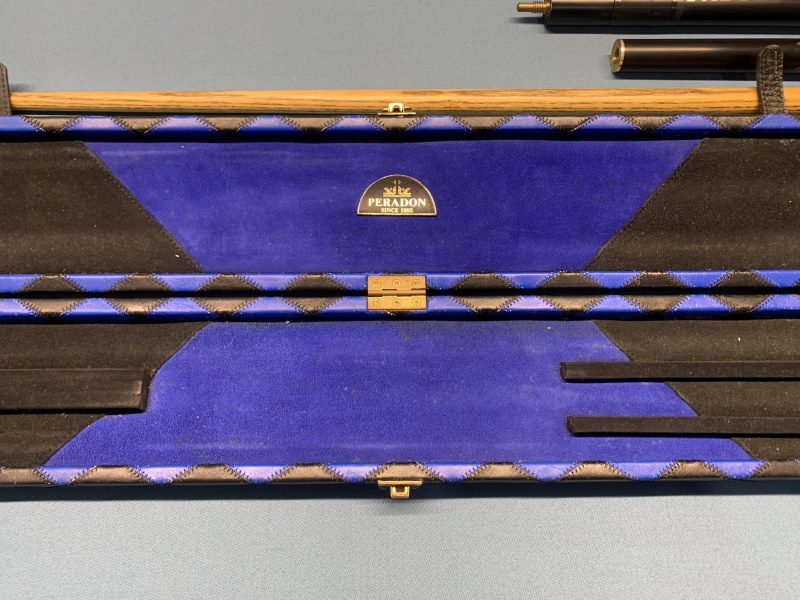 Master Cue 147 + Peradon Leather Cue Case + 2x Extensions