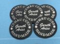 Cymru Cues Leather Coasters