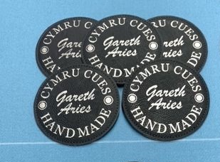 Cymru Cues Leather Coasters