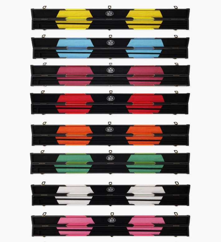 Baize Master 3pc Arrow Cue Cases Interior Image