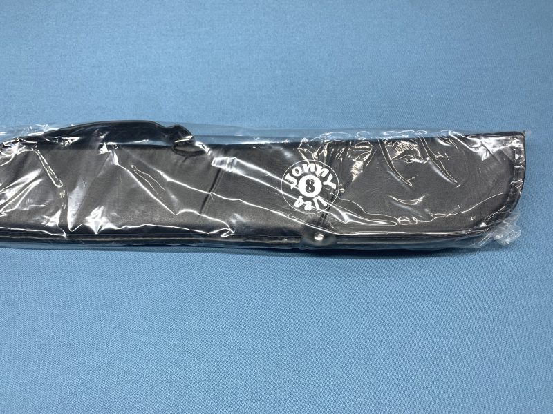 Black 2pc Cue Case Jonny 8 Ball