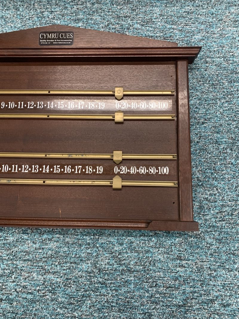 Snooker Billiard Wooden Score Board