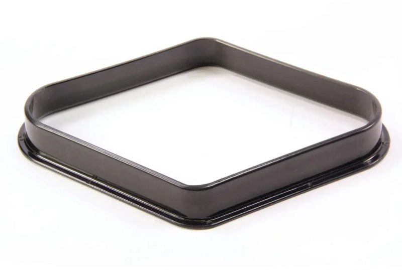 2 1/4 Inch 9 Ball Black Plastic American Pool Diamond