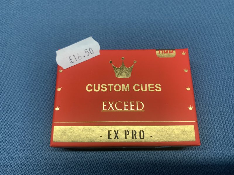 Triple Crown EXCEED-PRO Red Pressed Cue Tip ( Firm )