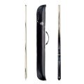 Jonny 8 Ball Panther 2 Piece UV Printed Snooker and Pool Cue and Case Set with 9.5mm Green Layered Tip + FREE Accessories