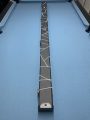 1pc Black Stitch Design Cue Case Holds 2x Cues